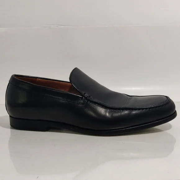 Allen Edmonds Italian Black Leather Slip-On Loafers - Rialto Allen Edmonds Randolph Venetian Black Calfskin - Sherman  main image 4